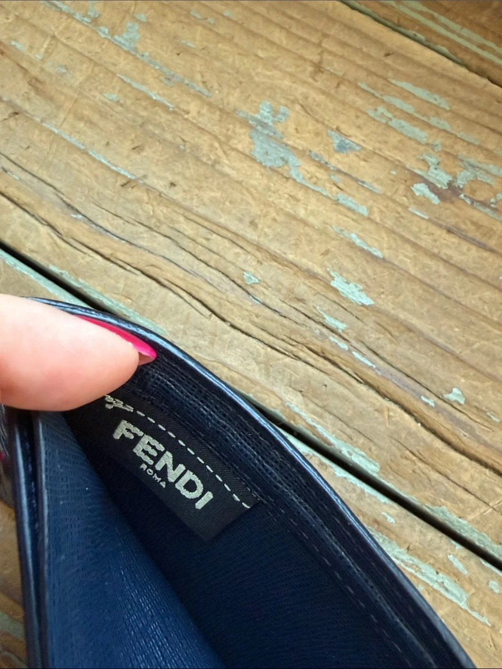 Fendi Mens Monster Wallet
